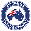 Australian Owned & Operated Plumbing Supplier Label