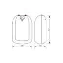  Compact Storage Water Heater Underbench 5L 240v Electric c/w Vented Lever Mixer Tap