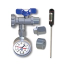 Plumbers Test Kit -Pressure & Temperature