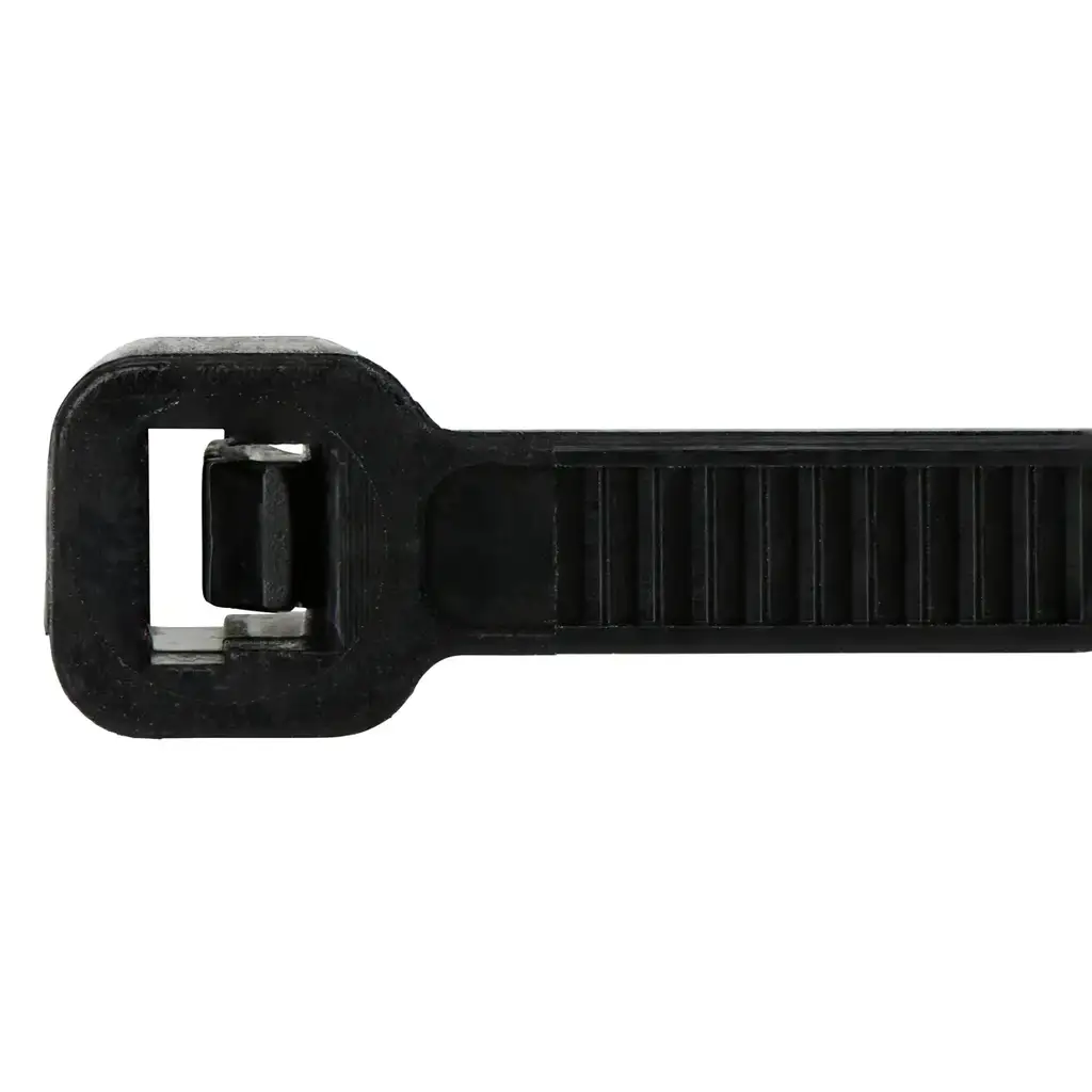 Black Cable Ties 300 x 4.8mm - 100 Pack