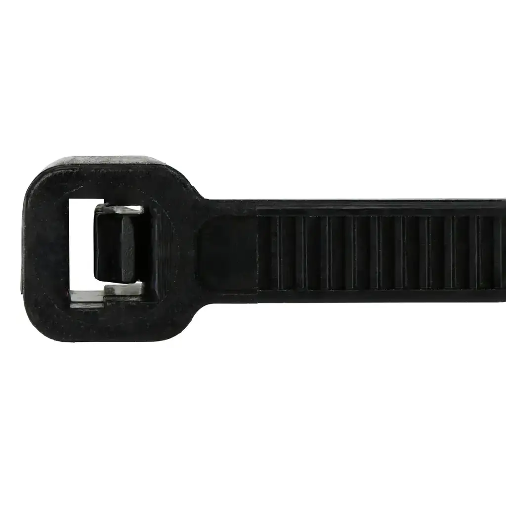 Black Cable Ties 300 x 4.8mm - 100 Pack