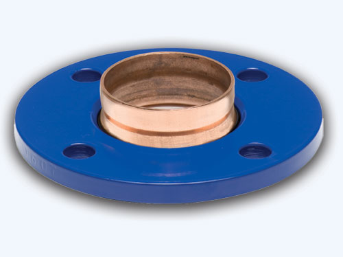 Copper Press Fit Flange Adaptor Table E 40mm