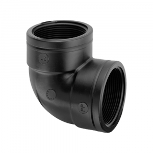 Plasson Elbow Threaded PP 1"-1"
