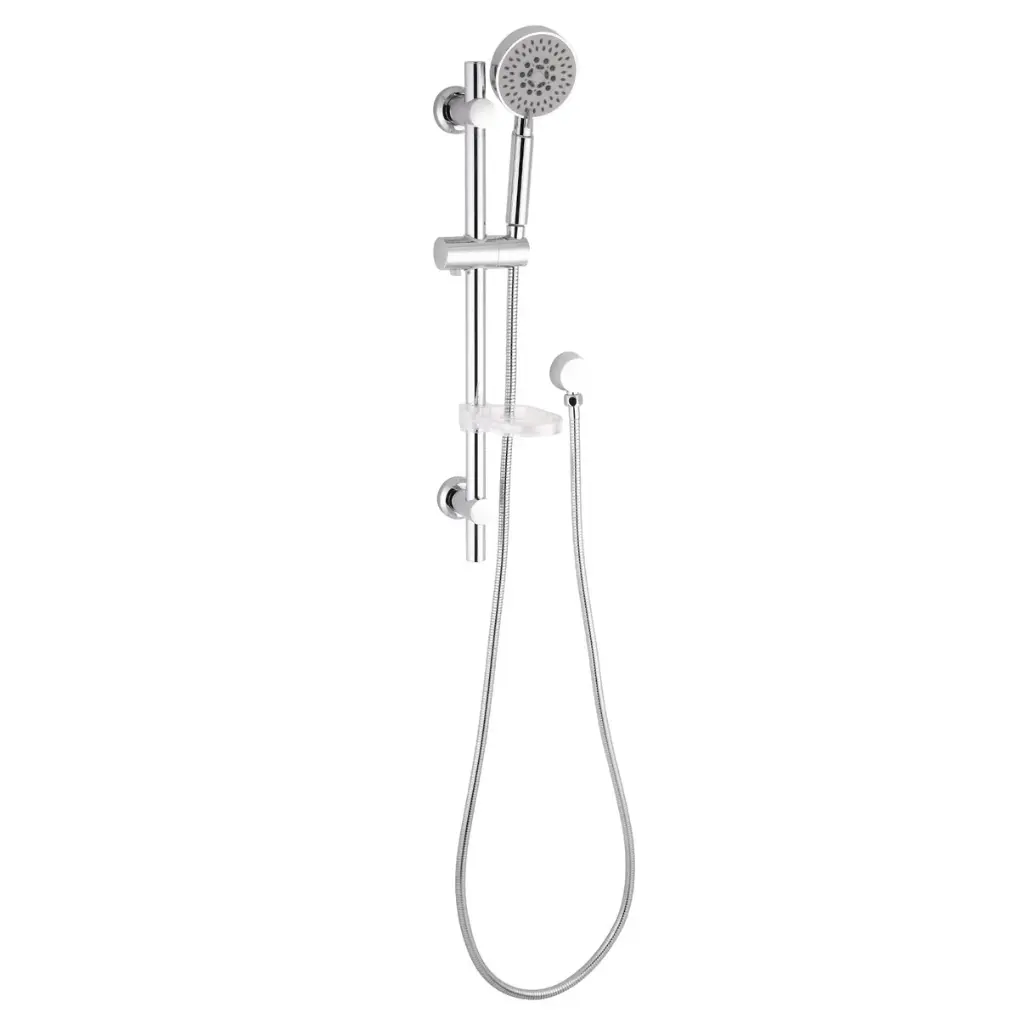 Lavar 5 Function Hand Shower On Rail Wels 4 Star C/P