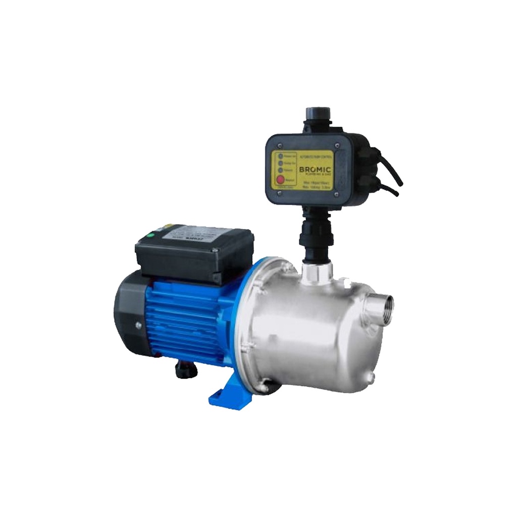WaterBoy Jet Pump Pressure System K Stainless Steel 0.75kW, 240V with inbuilt Press Control