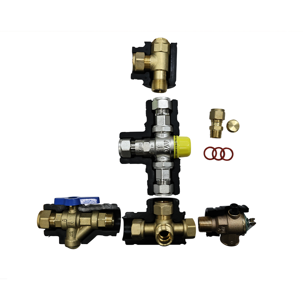 AVG Storge Hot Water Quick Installation Kit c/w 850 ECV - 20mm