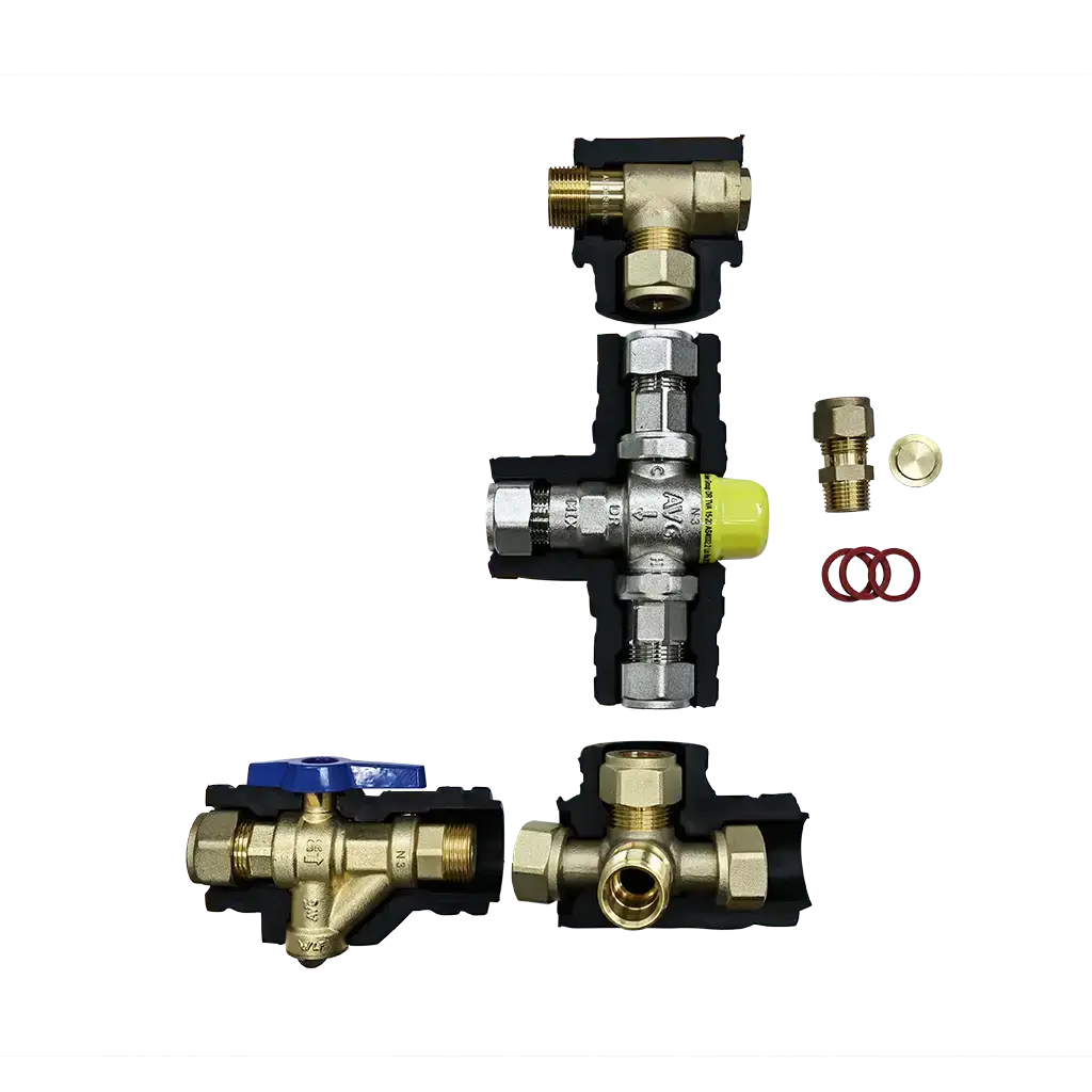 AVG Storge Hot Water Quick Installation Kit 20mm w/o ECV