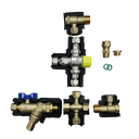 AVG Raised Storage Hot Water 'Quickie' Installation Kit c/w NRV & PRV 15mm w/o ECV