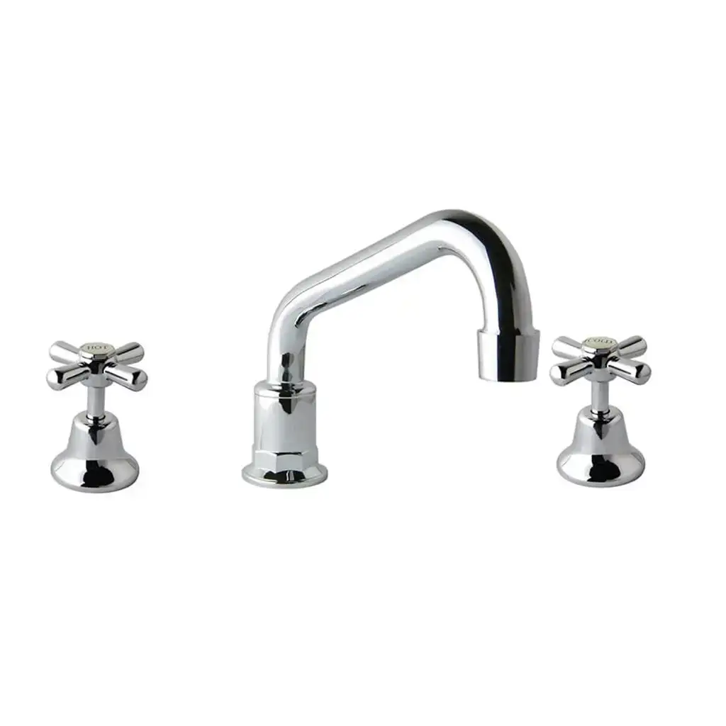 Whitehall Easy Clean Hob Sink Set 1/2 Turn Swivel Spout - Ceramic Disc