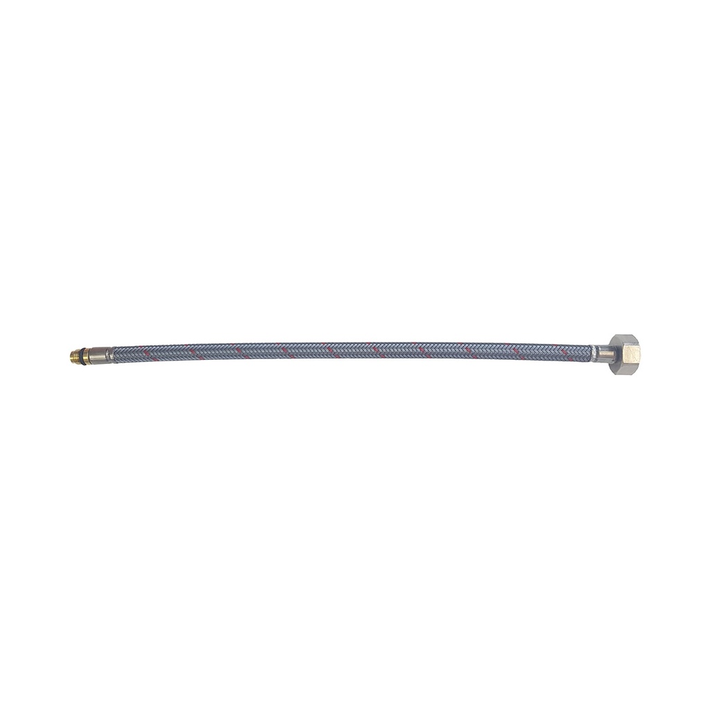 Abey Polyamide Hi Class Mixer Tail PEX Core 8mm x15mm FI x MI x 350mm Long Blue -  15 Year Warranty