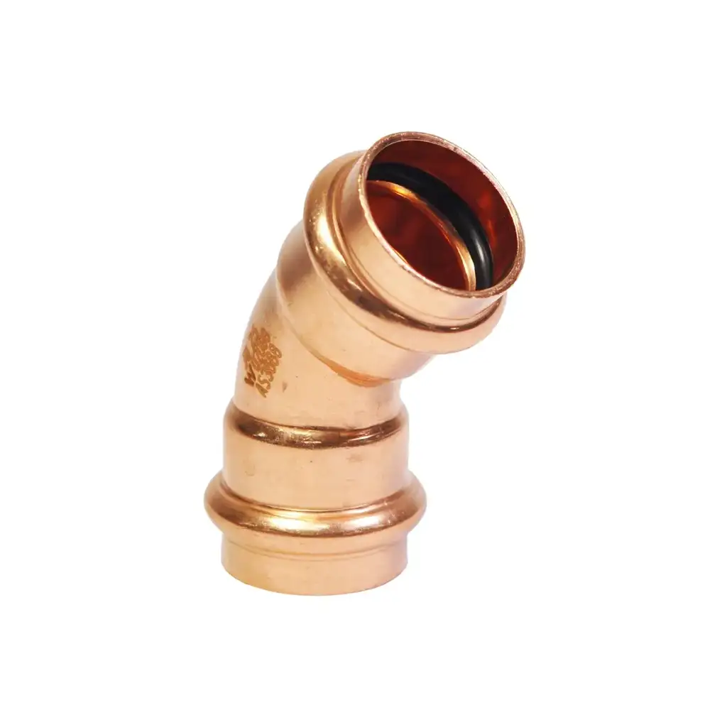 Copper Press Elbow 45 deg SC x SC (Water)