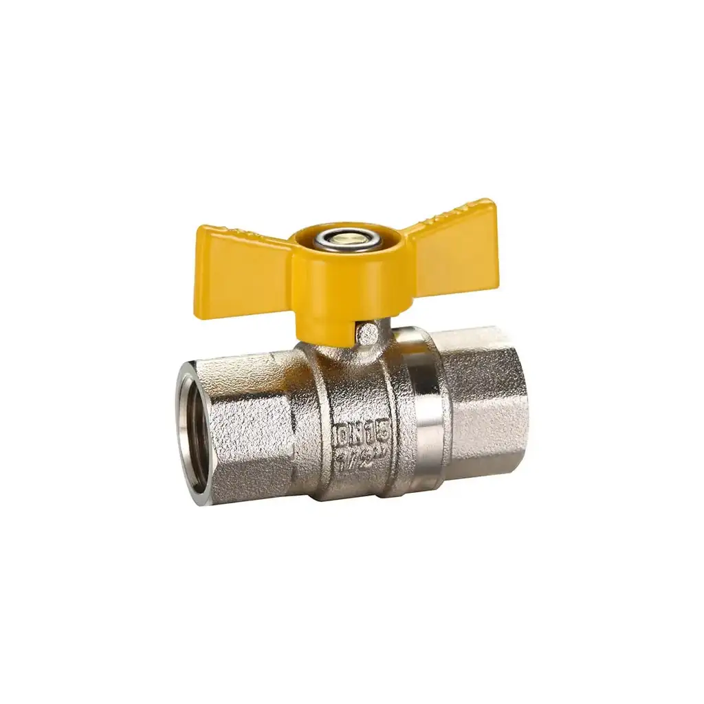 Gas Ball Valves FI x FI Butterfly Handle AGA Approved