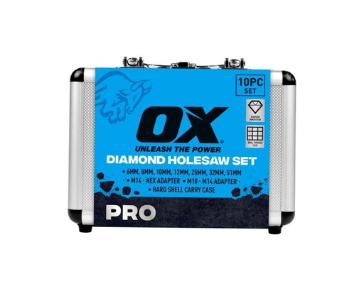 OX Diamond Holesaw Kit