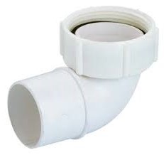 DWV Cap & Lining Bend Low 50mm