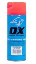 OX Ground Marking Paint Red 350G