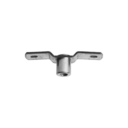 Welded Nut Stand Off Bracket Galvanised M10