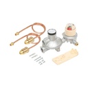 Bromic Dual Stage 400Mj/Hour LPG Adjustable Regulator Kit - Auto  Change Over