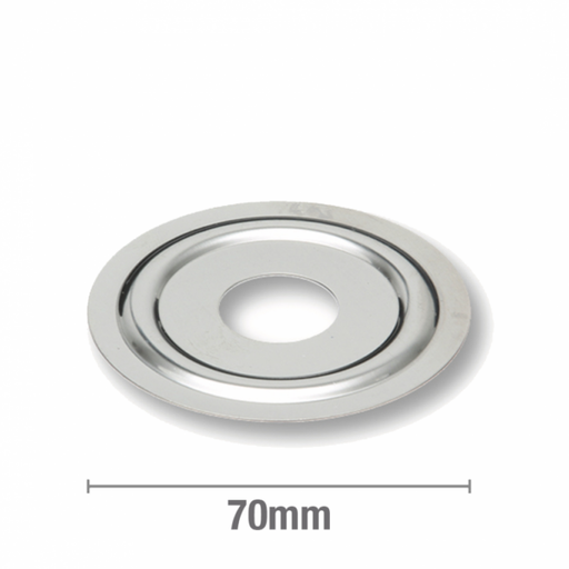 Cover Plate Marine Grade 316 Stainless Steel Flat x 15mm BSP - 10 Pack