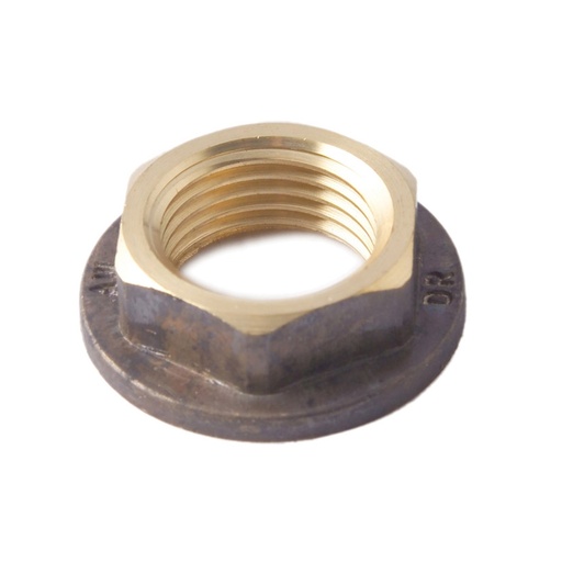 Flanged Back Nut DR Brass