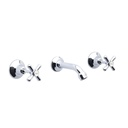 Whitehall Easy Clean Jumper Valve  Bath Set - Chrome Plated