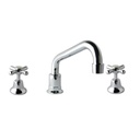 Whitehall Hob Sink Set  Jumper Valve Chrome Plated