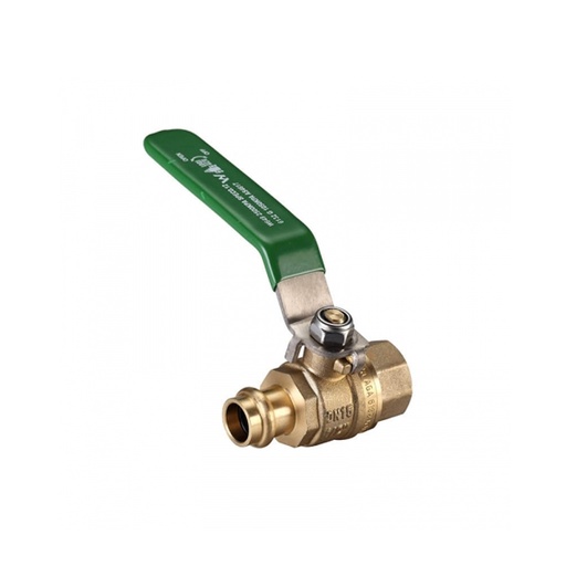 Copper Press Water Ball Valve CU x FI Lever Handle Watermark Approved