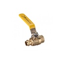 Copper Press Gas Ball Valve CU x FI Lever Handle