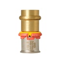 GasPEX Leak Detection Crimp to Copper Press Gas Adaptor