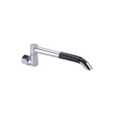 Laundry Arm Spout Swivel 230mm - Chrome Plated