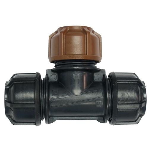 Plasson Metric Poly to CU (Centre) Tee