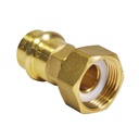 Copper Press Flat Seat Loose Nut Adaptor (Water)