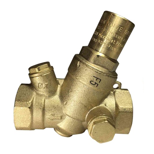 AVG Pressure Reducing Valve FI x FI Adjustable 250kPa - 600kPa